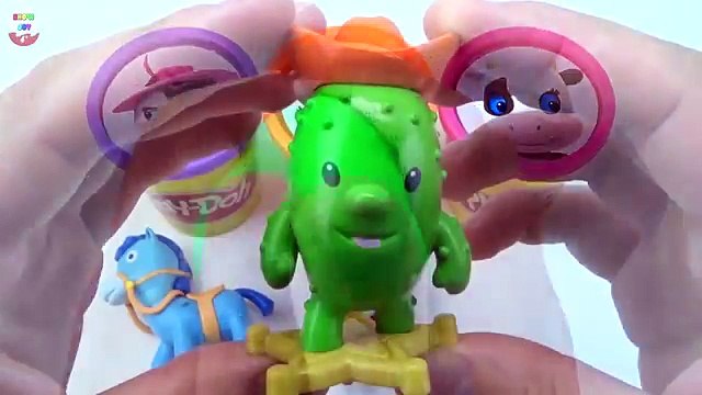 Сups Surprise Toys Play Doh Clay Sheriff Callies Wild West Disney Collection Learning Col