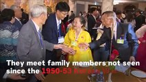 North And South Korea Family Reunions Resume After Three Years