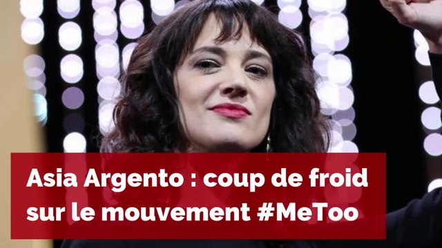 Affaire Asia Argento : coup de froid sur le mouvement #MeToo