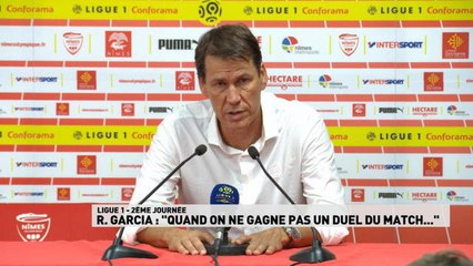 Ligue 1 Conforama - Garcia fustige ses joueurs