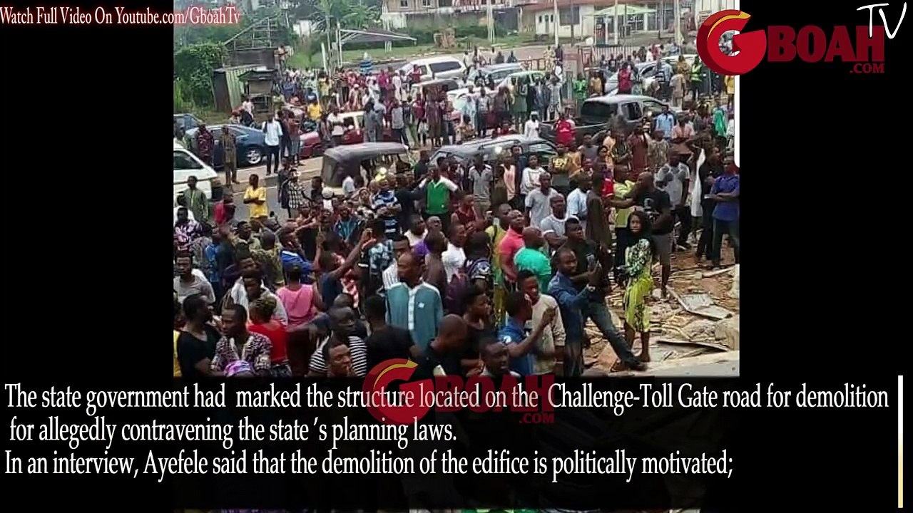 My Sweat! Yinka Ayefele Cried Out As Oyo State Govt demolished His Fresh FM &Music House Worth N800m