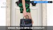 Versace Palazzo Empire Bag Versatility Black Leather | FashionTV | FTV