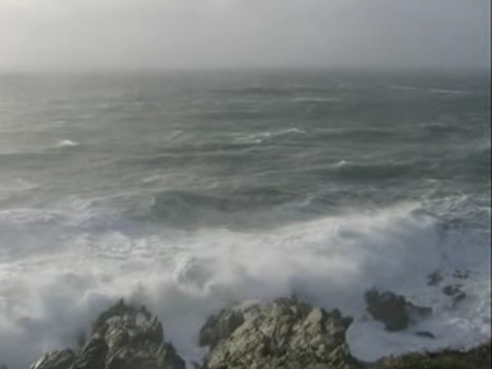 Tempête à la Pt St Mathieu