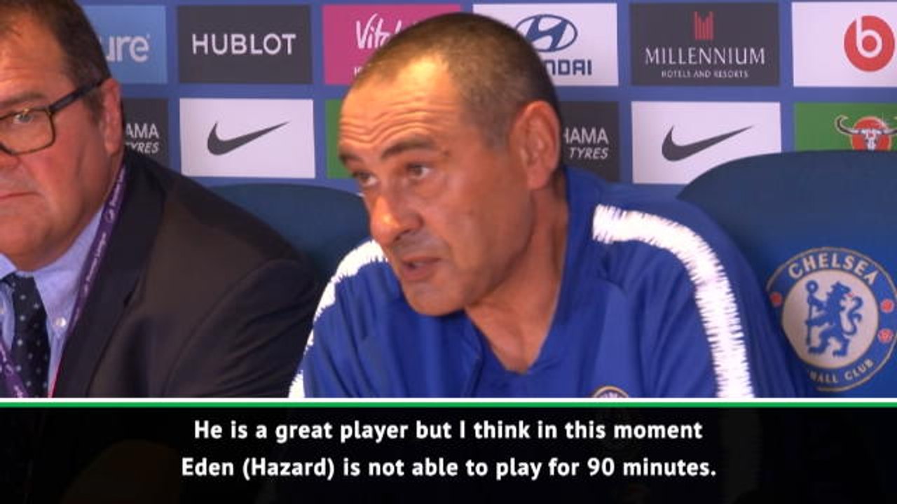 Hazard not ready to return to Chelsea lineup- Sarri