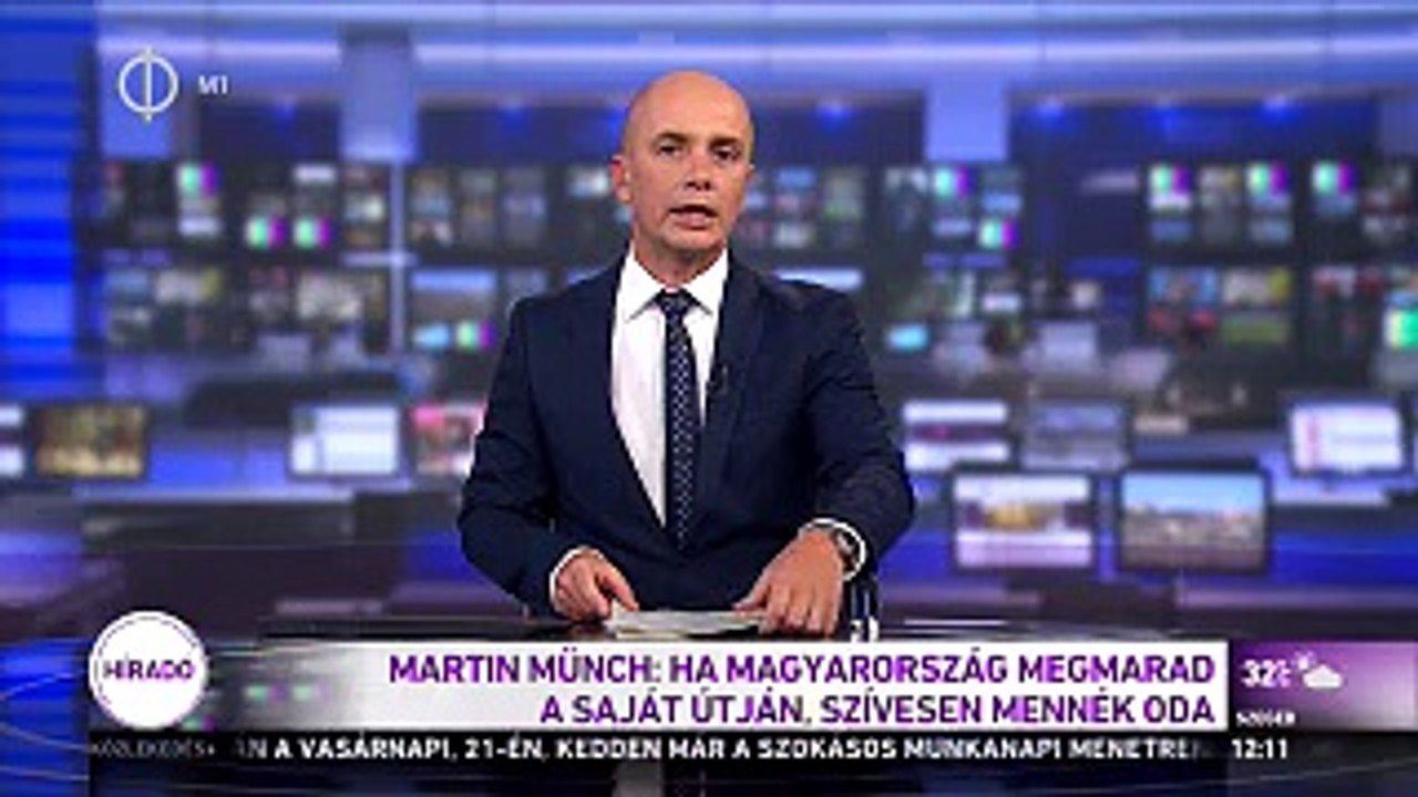 Martin Münch - Ha Magyarország megmarad a saját útján, szívesen mennék oda