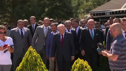 Bahçeli: ''Amerika burada Türkiye'nin dediğini yapmak durumunda kalacaktır' - ANKARA