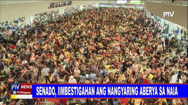 Senado, iimbestigahan ang nangyaring aberya sa NAIA