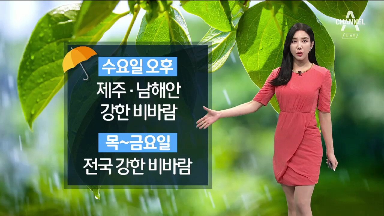 [날씨]다시 시작된 폭염…태풍 ‘솔릭’ 목요일 고비