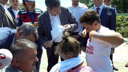 İçişleri Bakan Yardımcısı  İnce “Kırmızı Düdük” uygulamasına katıldı - BALIKESİR