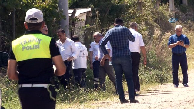 Tarım il müdürü kayan aracını durdurmak isterken altında kalarak can verdi