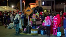 Hundreds of Venezuelans stranded at border as neighbouring countries try to curb influx of migrants