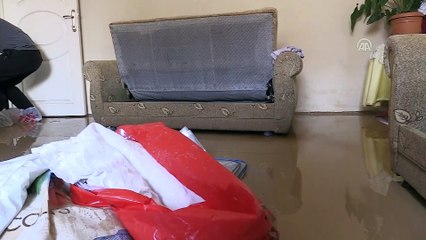 Oltu'daki selin ardından başlatılan hasar tespit çalışmaları sürüyor - ERZURUM