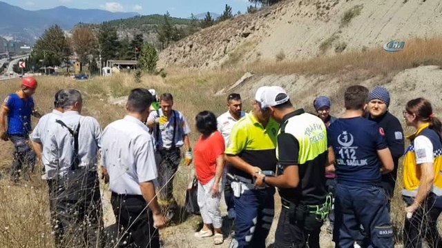 Otomobil takla attı: biri çocuk, 3 yaralı