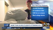 Grand Canyon University students move in ahead of school year