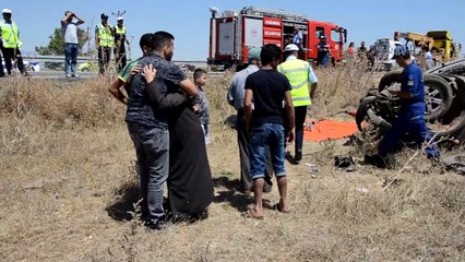 Karaman'da kamyonet devrildi: 1 ölü, 3 yaralı