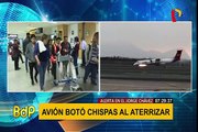 Aeropuerto Jorge Chávez: se reanudan operaciones tras aterrizaje forzoso de avión
