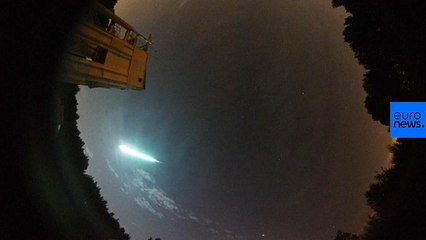 Un meteorito sobrevuela Estados Unidos