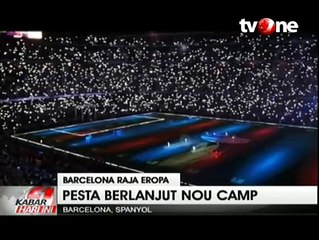 Kemeriahan Pesta Barcelona di Camp Nou