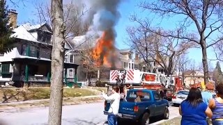 Structure Fire with Radio Minneapolis 4/29/13 Part 1