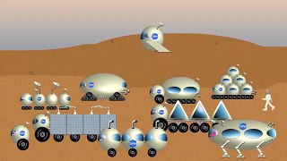 Mars Vehicles Scout Pod Farming Pods Mining Pods Science Lab Kids Vehicles