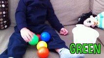 Learning Colors Video for Toddlers & Preschoolers.