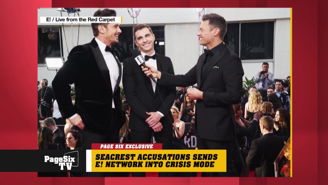 EXCLUSIVE: The sexual assault allegations against #RyanSeacrest have the #ENetwork in crisis mode. Can they prevent #Seacrest from being ambushed on the #Oscars red carpet? Will stars still talk to him? @PageSixEmily has the details on today's #PageSixTV!