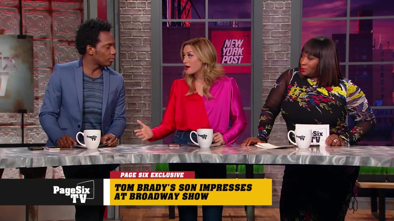 The Gisele Bündchen - #TomBrady clan touched down in #Manhattan this week. And, since that family is great at everything, sources were buzzing about 10-year-old John's potential future on Broadway. #PageSixTV's insiders dish on the Brady bunch's big #NYC