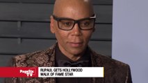 #ConDRAGulations to @RuPaul! The #DragRace host has sashayed his way to his very own star on the Hollywood Walk of Fame. #PageSixTV's @EWagmeister spoke with the LGBTQ icon about his amazing career. #EverybodySayLove