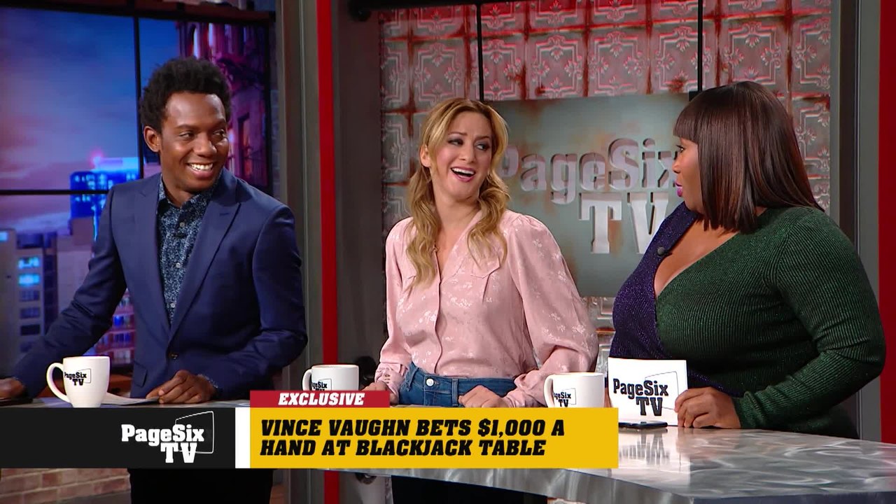 #VinceVaughn may be known for being "so money," but he was spotted in #Vegas spending low money with his dad at the blackjack tables. @CarlosGreer has the details of Vinny's Sin City savings.