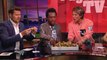 We couldn't let @foodgod stop by #PageSixTV without giving him the royal treatment! So, we brought in $1000 chicken wings made with REAL gold from @theainsworth!