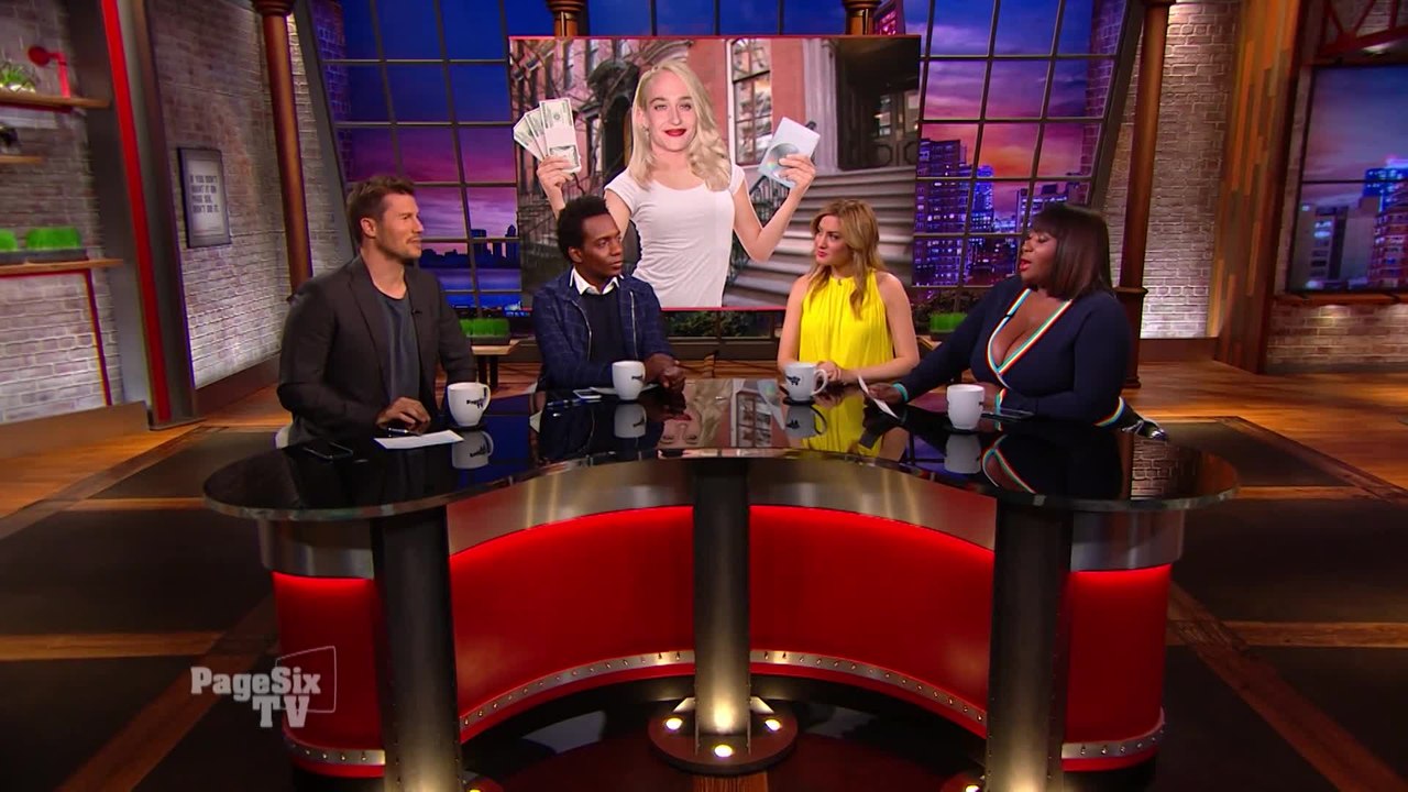 EXCLUSIVE: Star of #HBO's Girls @JemimaKirke was trying to sell unopened "Girls" DVDs?!?! #PageSixTV's got the scoop on the stoop sale!