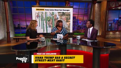 EXCLUSIVE: #IvanaTrump has a street-meat habit! What NYC road refreshments does she sink her teeth into? #PageSixTV's serving up the story!