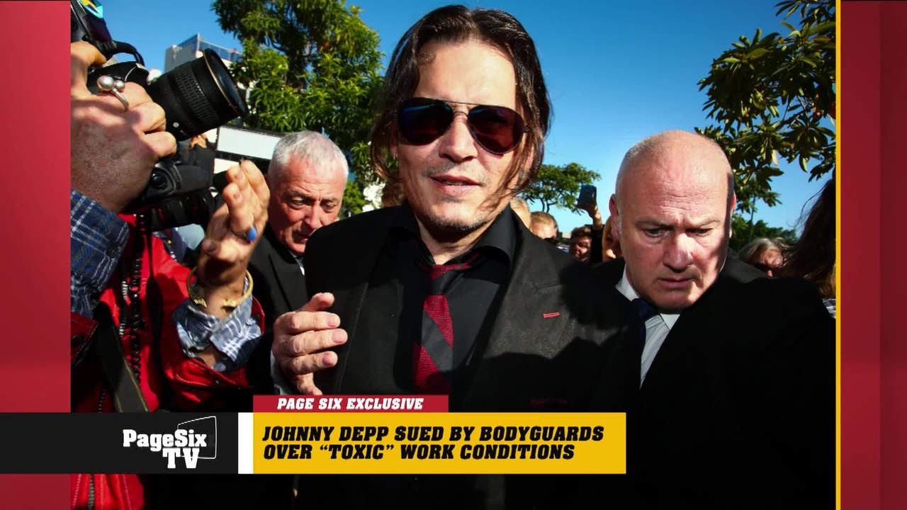 EXCLUSIVE: Dusting drugs off #JohnnyDepp's face wasn't part of the job description, but two of the his former bodyguards claim they had to do that - and more - in a bombshell lawsuit against the actor! #PageSixTV has the scoop!