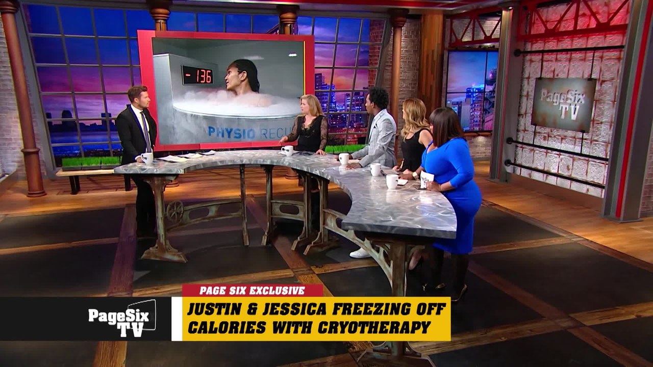 EXCLUSIVE: @jtimberlake and @JessicaBiel going to therapy -- cryotherapy! What's got the power couple literally freezing their butts off? @PageSixEmily joins #PageSixTV and explains why the pair are getting tanked.