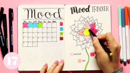 How To Create A Mood Tracker In Your Bullet Journal | Plan With Me
