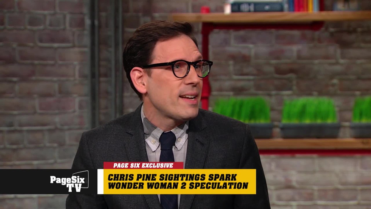 #ChrisPine spotted in D.C., which just so happens to be where they're currently shooting #WonderWoman2! Is his "dead" character coming back to life? #PageSixTV's got the scoop!