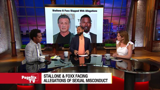 Both @iamjamiefoxx and @TheSlyStallone are facing allegations of sexual assault! #PageSixTV has the shocking details and how the A-list actors are responding!