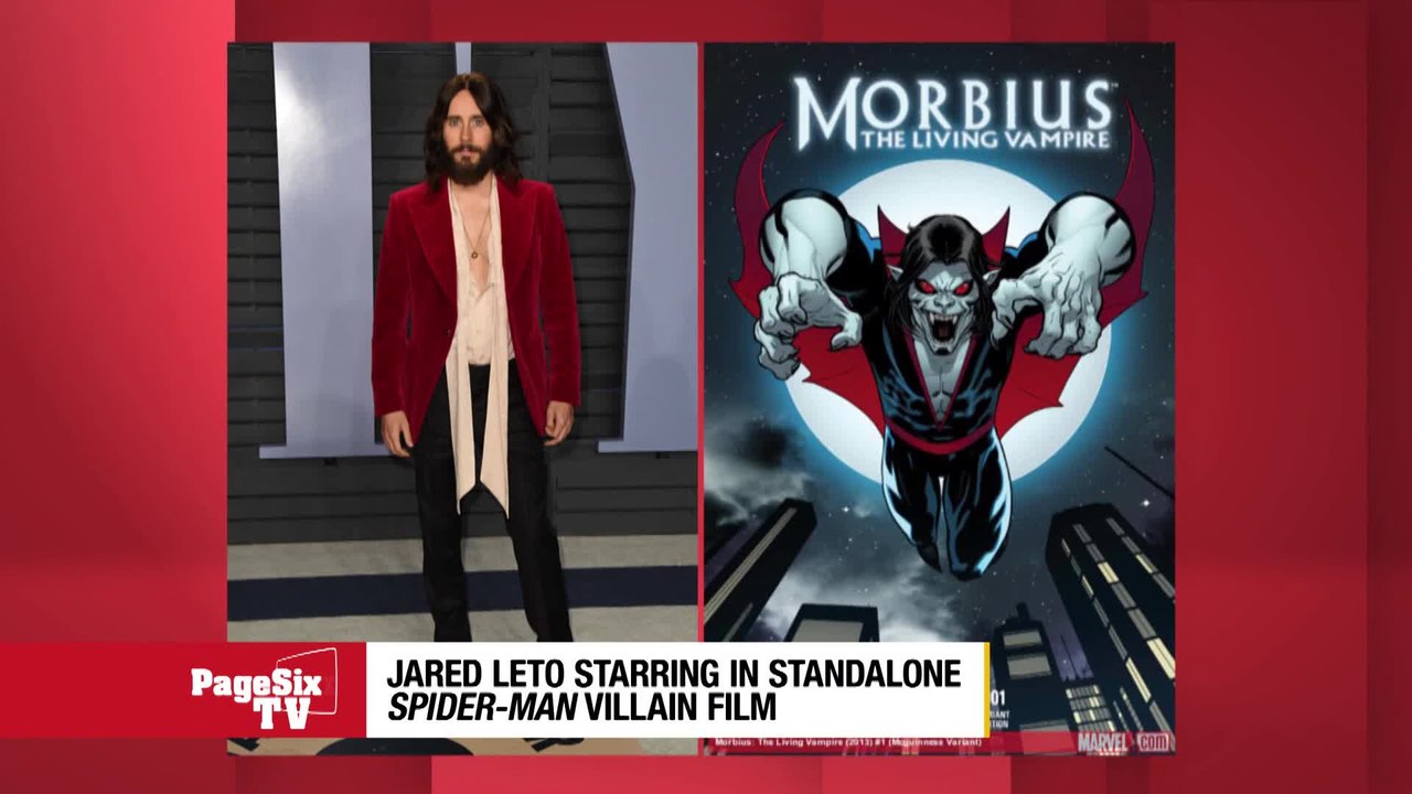 The Joker is going to be in the new #Spiderman? @JaredLeto's got a new role and @EWagmeister's got the scoop from #Variety's @krolljvar! #PageSixTV