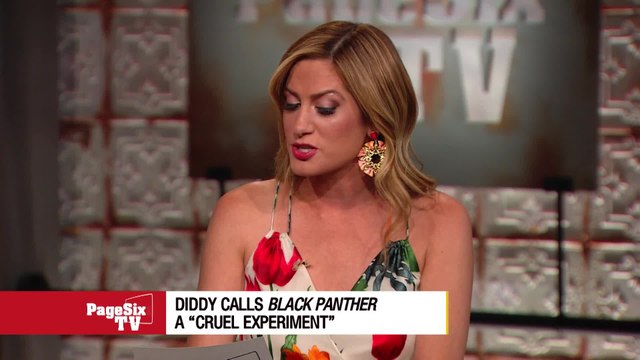 Marvel's #BlackPanther was a cultural phenomenon and a smash hit at the box office. So, why is Sean @Diddy Combs calling it a cruel experiment? Find out on today's #PageSixTV!