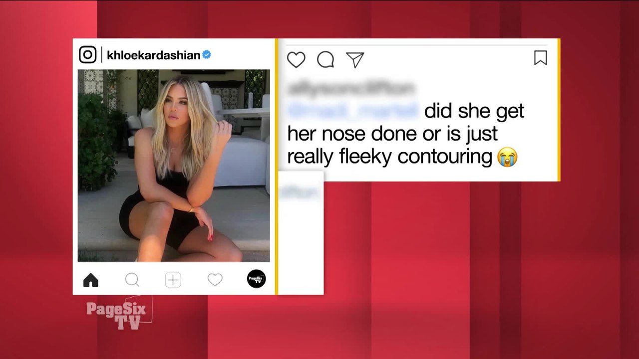 Will @KhloeKardashian get work done on her face... who nose? But, she seems to want to. We'll explain on #PageSixTV!