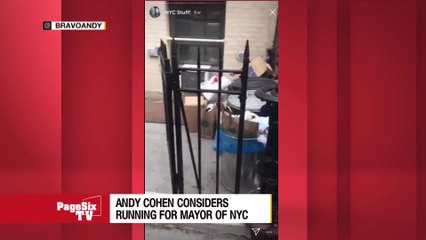 The honorable @Andy Cohen, mayor of #NYC?! Will the #RealHousewives producer really make a run? We'll all #WatchWhatHappens in November 2021! #PageSixTV