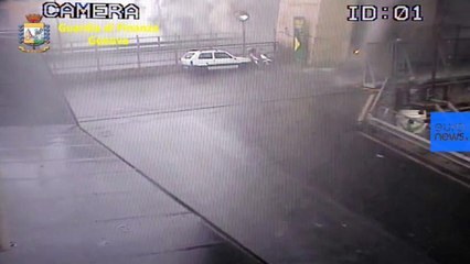 Genua: Bilder zeigen Einsturz der Morandi-Brücke
