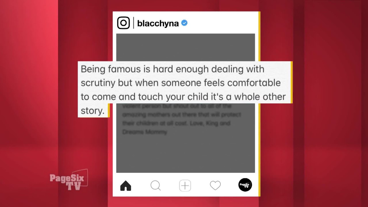While most people were having a ball at #SixFlags on #Easter, @BLACCHYNA was having a brawl! What made her start swinging? Find out on #PageSixTV!