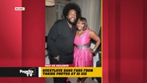 EXCLUSIVE: NO PHOTOS! Not while @questlove is running the turntables. Why does the #FallonTonight drummer have no love for those on a quest for his pic? @CarlosGreer has the details on today's #PageSixTV!