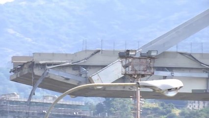 Genua: Ermittler untersuchen Einsturzursache