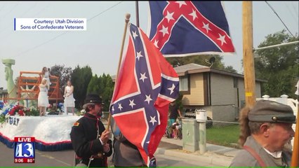 Councilman Upset After Confederate Flag is Carried During Utah Parade
