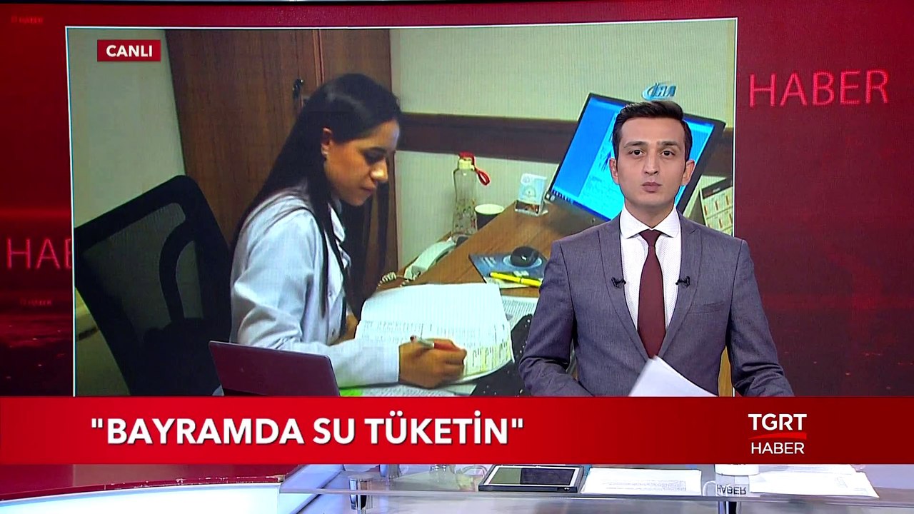 "Bayramda Su Tüketin"