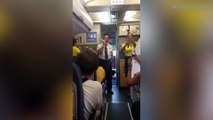 Pilots Gives Farewell Speech On His Last Flight
