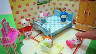 Hello Kitty Jumping on the bed Nursery Rhymes Compilation Babies Kids Songs