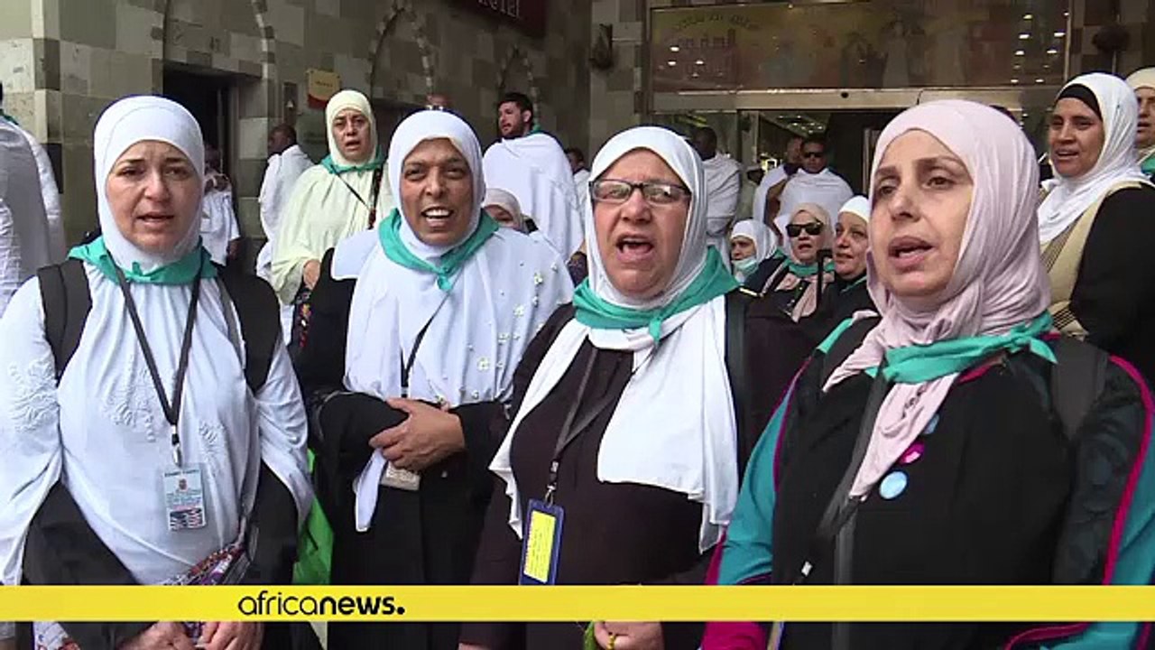 Arabie Saoudite - Hadj : les pèlerins prient sur le mont Arafat